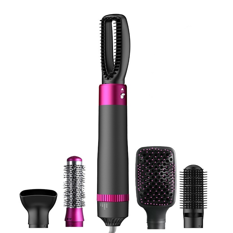 ドライヤー 110V1200Wハイパワー熱風櫛 五合一 直毛カールスタイルブロー櫛 ヘアドライヤー ドライヤー 110V1200Wハイパワー熱風櫛 五合一 直毛カールスタイルブロー櫛 ヘアドライヤー