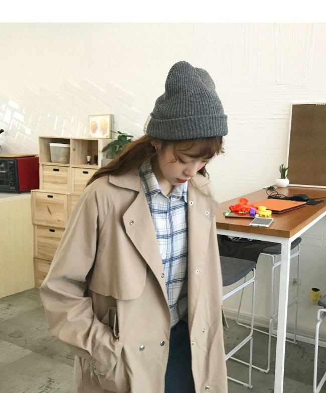 レディース服 女性 ファッション コート アウター トレンチコート ロング丈 秋服 ダブルボタン ゆったり フリーサイズ ストリート風 カジュアル ガーリー レディース服 女性 ファッション コート アウター トレンチコート ロング丈 秋服 ダブルボタン ゆったり フリーサイズ ストリート風 カジュアル ガーリー