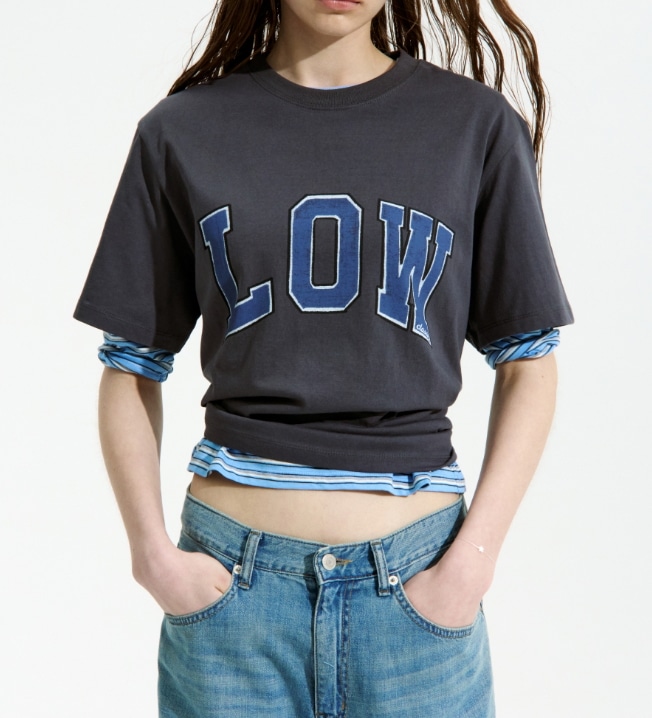 LOW T-SHIRT Tシャツ 男女兼用 (2 col)