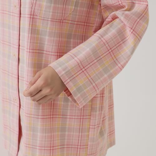 [グンゼ] パジャマ CI Comme CA コムシコムサ 綿100％長袖長パンツ先染ビエラ起毛 メンズ グンゼ] ルームウェア CI COMME CAコムシコムサ 綿100％長袖長パンツ 先染めビエラ起毛 レディース グンゼ] ルームウェア CI  Comme CA コムシコムサ 綿100％長袖長パンツ先染ビエラ起毛 レディース ｻｯｸｽ_MD6104 Tシャツ・カットソー