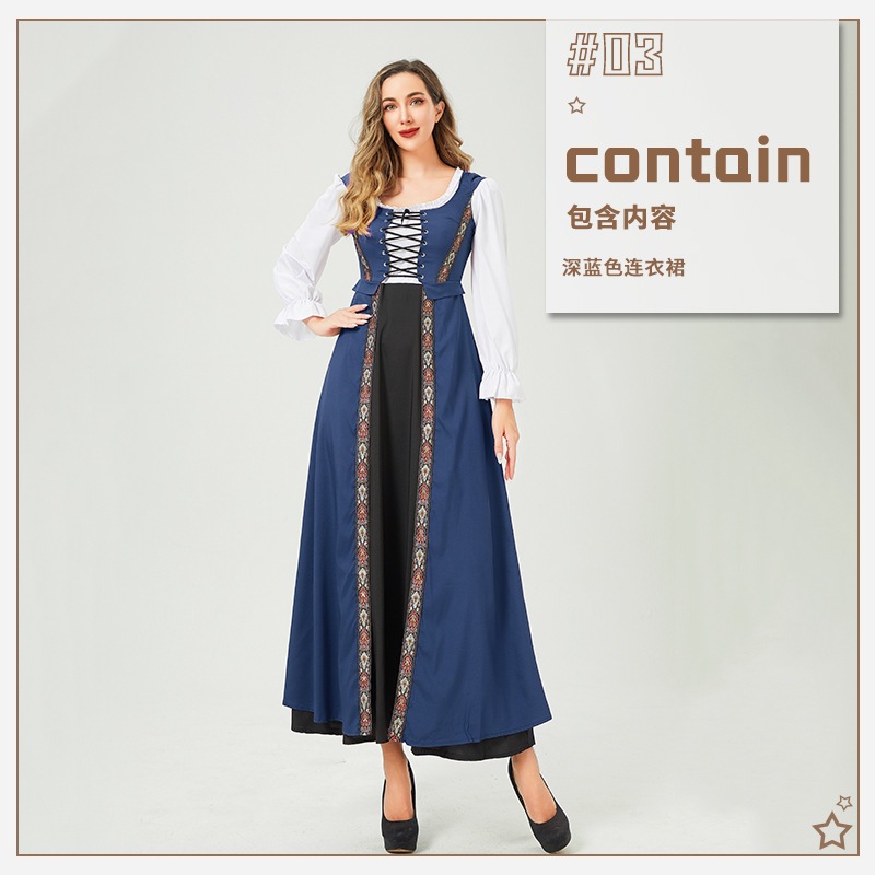 【2025年大人気】ハロウィン衣装宮廷フレンチワンピース中世ルネッサンス演出服ヨーロッパ田園 【2025年大人気】ハロウィン衣装宮廷フレンチワンピース中世ルネッサンス演出服ヨーロッパ田園