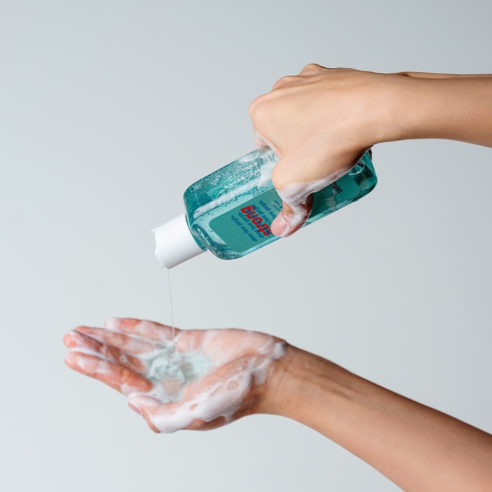 [1+1]【ランドリーユー公式】クリーンフェイスうがいジェルツーフォームクレンザー160g [マイルドorストロングorピュア]