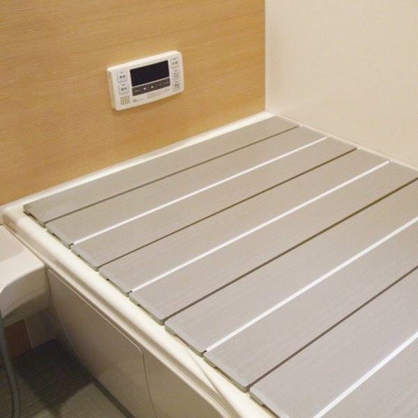 お風呂の蓋 風呂ふた ふろふた 風呂蓋 スリム 抗菌 防カビ 防汚 軽量 70x120cm用 モカ