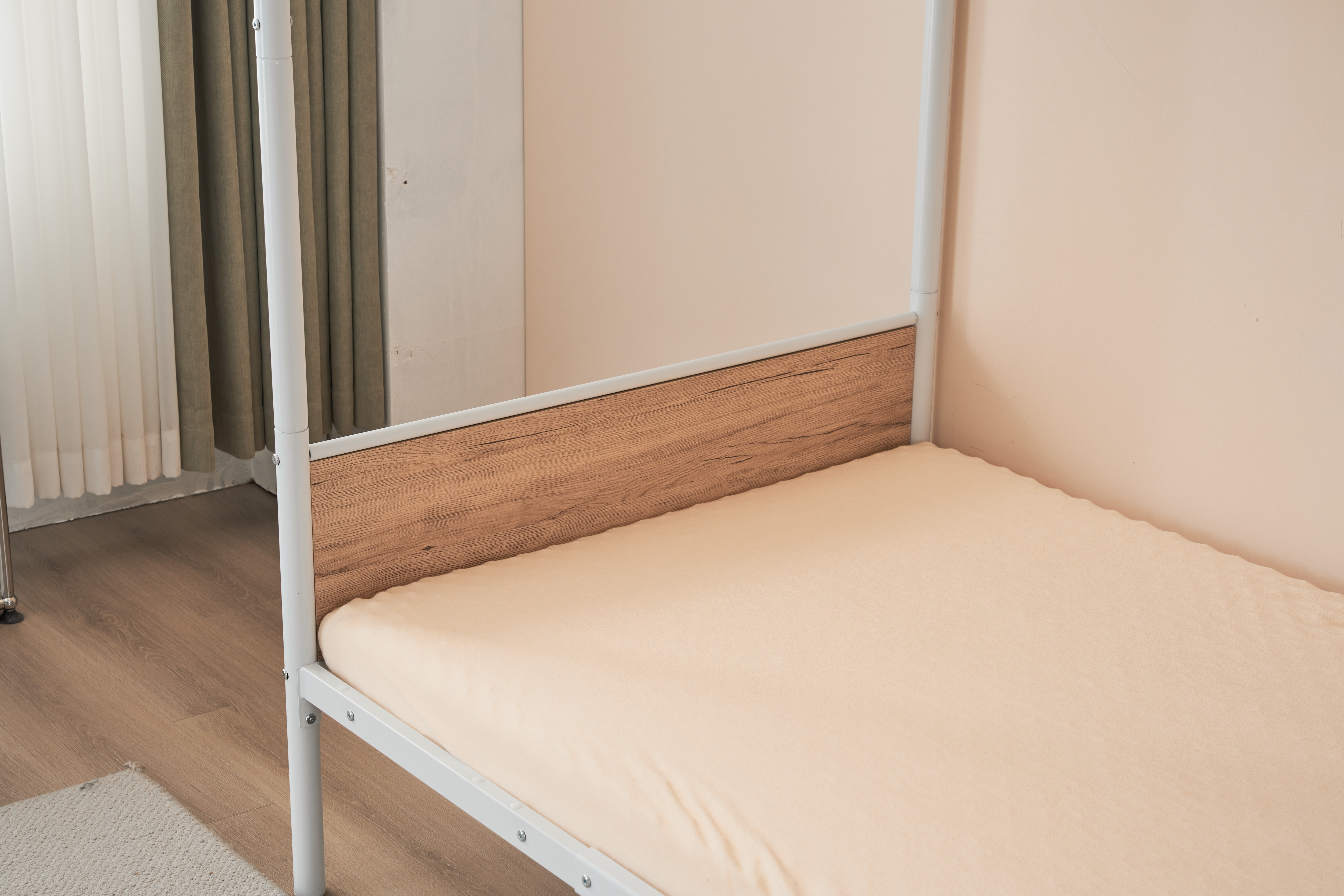 【国内出荷-送.料.無.料】【新品】二段ベッドシングルベッドパイプベッド木収納北欧風シングル耐震子供部屋スチールSDベッド 【国内出荷-送.料.無.料】【新品】二段ベッドシングルベッドパイプベッド木収納北欧風シングル耐震子供部屋スチールSDベッド