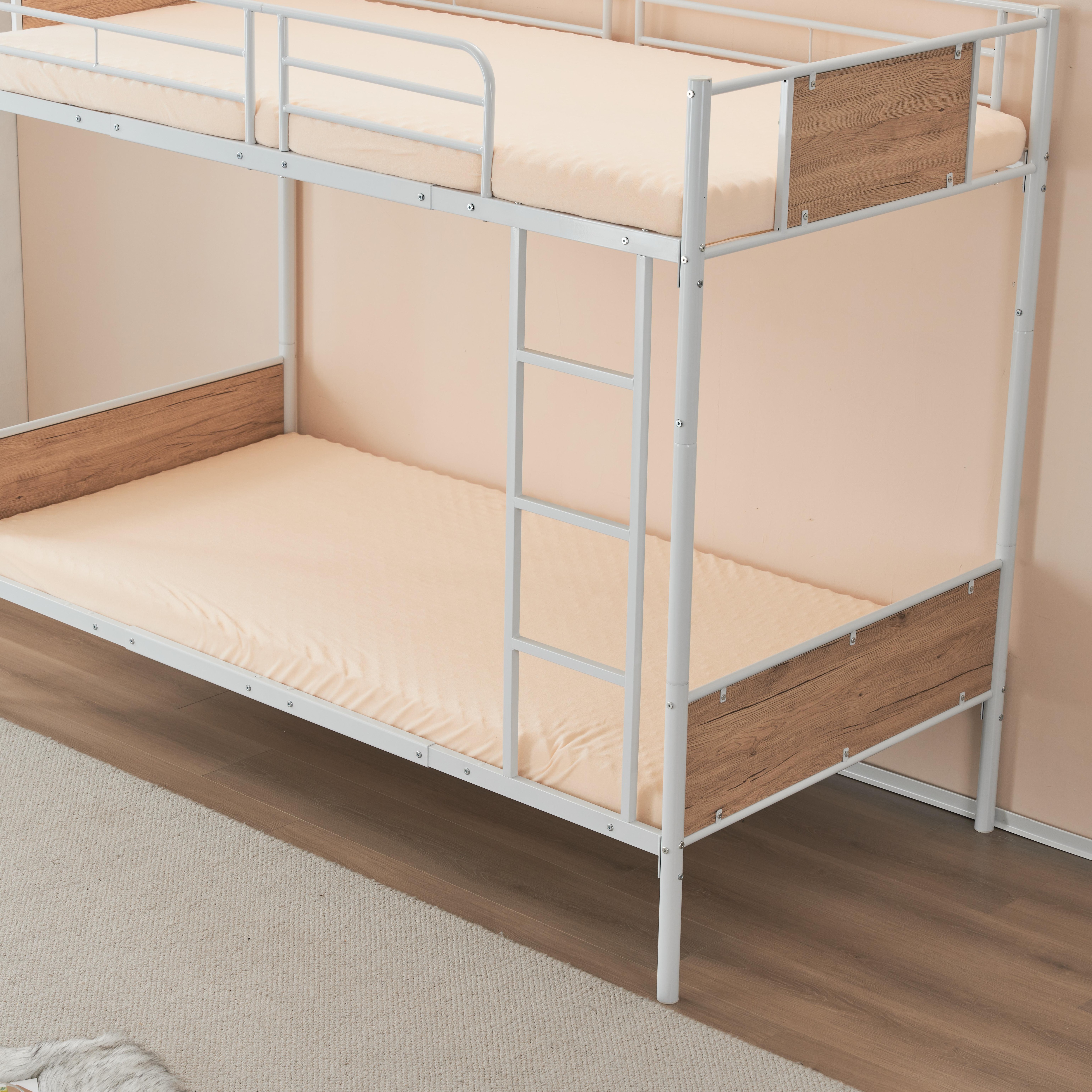 【国内出荷-送.料.無.料】【新品】二段ベッドシングルベッドパイプベッド木収納北欧風シングル耐震子供部屋スチールSDベッド 【国内出荷-送.料.無.料】【新品】二段ベッドシングルベッドパイプベッド木収納北欧風シングル耐震子供部屋スチールSDベッド