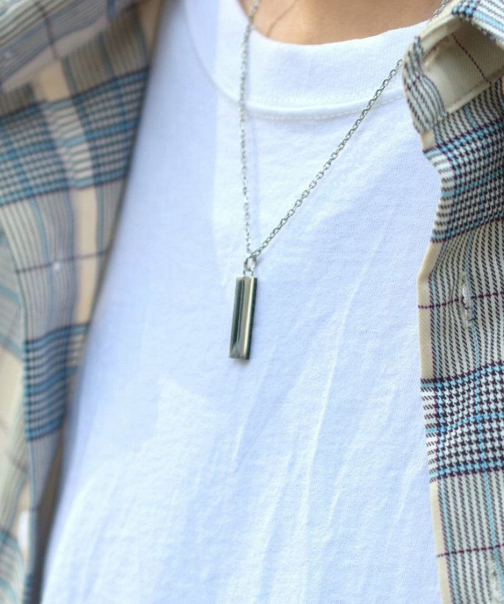 ネックレス メンズ トライ プレーンプレート ステンレス LH-03NE0225 【ネコポス】 ネックレス メンズ トライ プレーンプレート ステンレス LH-03NE0225 【ネコポス】