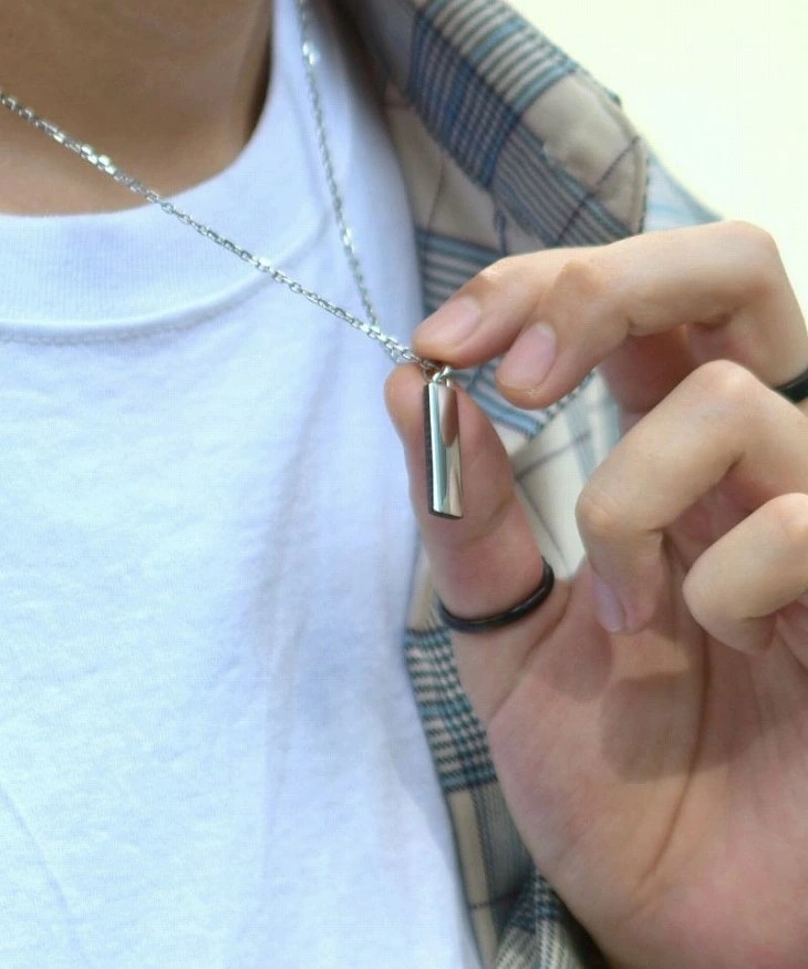 ネックレス メンズ トライ プレーンプレート ステンレス LH-03NE0225 【ネコポス】 ネックレス メンズ トライ プレーンプレート ステンレス LH-03NE0225 【ネコポス】