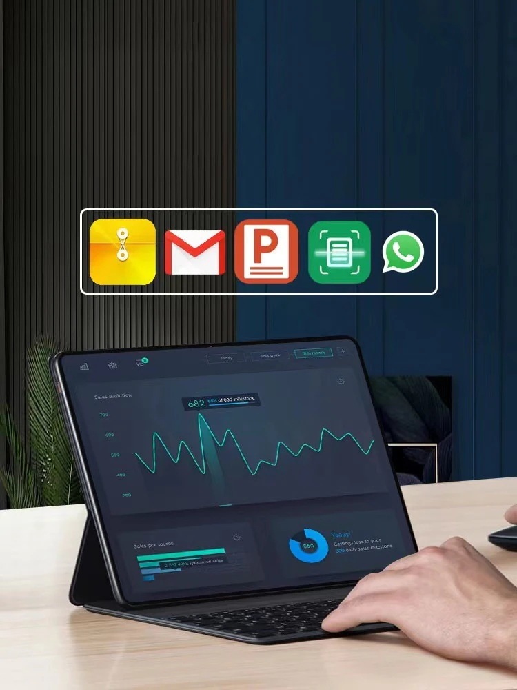 タブレットPC 本体 pad6SPro Android14 11インチ Wi-Fiモデル SIMフリー 4GB+128GB 在宅勤務 ネット授業 3Dゲーム 快適 軽量 カスタム 誕生日プ