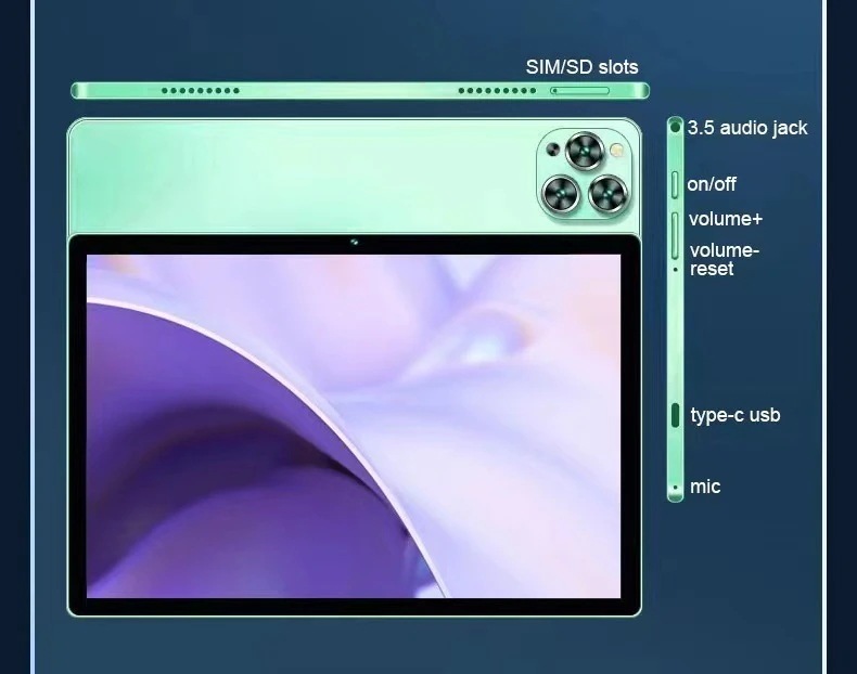 タブレットPC 本体 pad6SPro Android14 11インチ Wi-Fiモデル SIMフリー 4GB+128GB 在宅勤務 ネット授業 3Dゲーム 快適 軽量 カスタム 誕生日プ