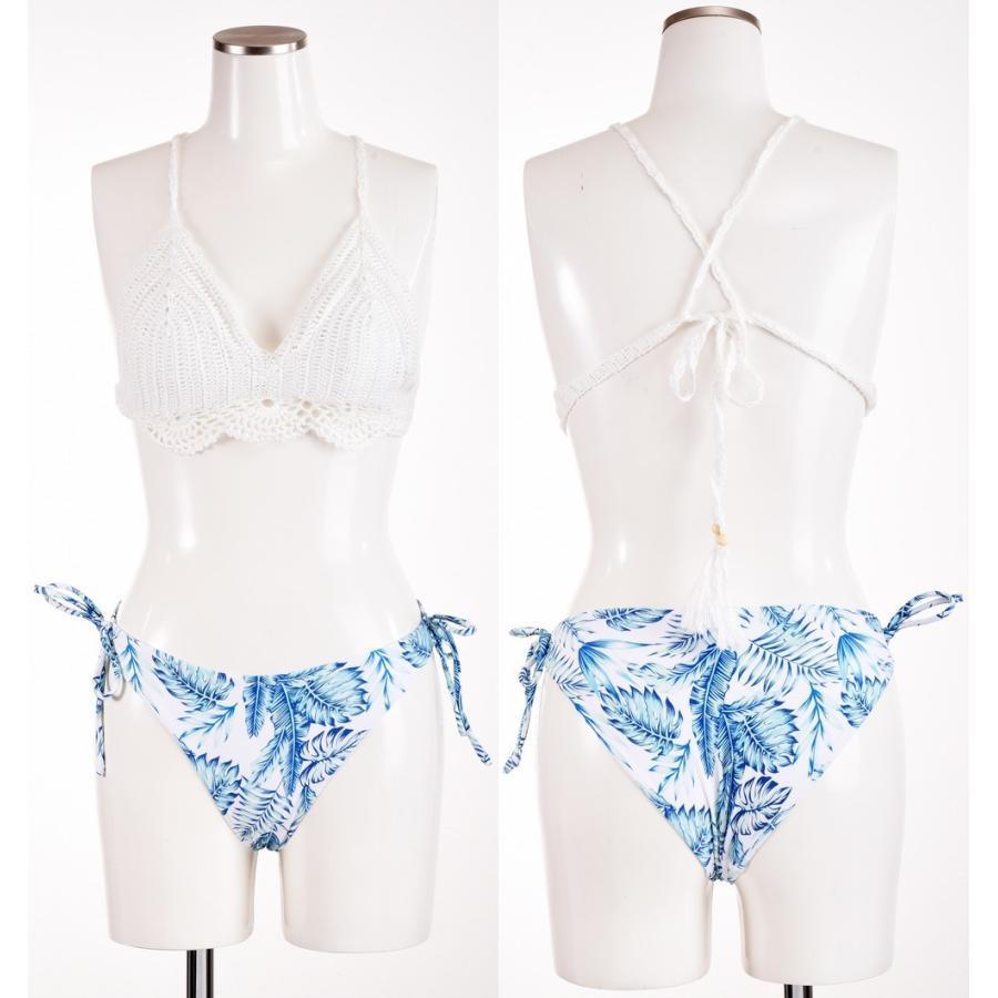 水着 3点セット クロシェビキニ タイサイドビキニ ロングパンツ ワイドパンツ レディース スイムウェア バッククロス 体型カバー 体系カバー ブラ 水着 3点セット クロシェビキニ タイサイドビキニ ロングパンツ ワイドパンツ レディース スイムウェア バッククロス 体型カバー 体系カバー ブラ