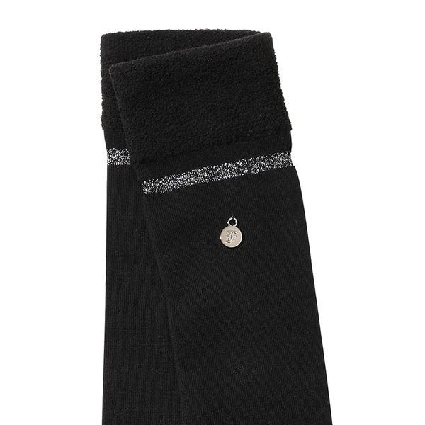 (Phantom) レディースタクテルブロックメタルポイントニーハイソックス