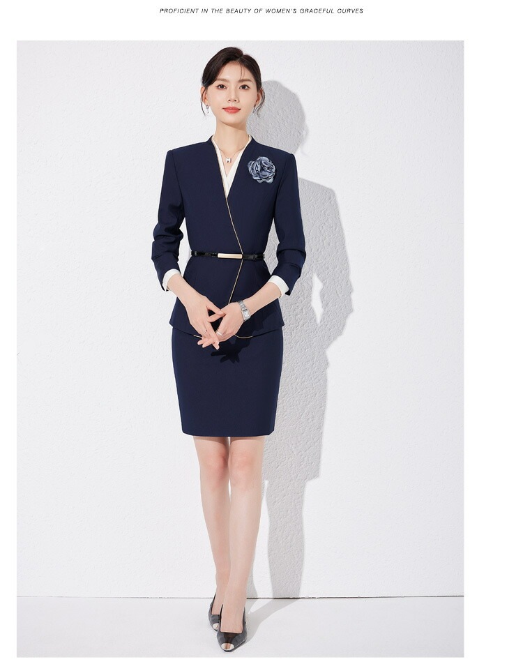 スーツ セットアップ 春 秋 高級 職業服 接客 珠宝店 売り場 フロント 従業員 制服 スーツ セットアップ 春 秋 高級 職業服 接客 珠宝店 売り場 フロント 従業員 制服