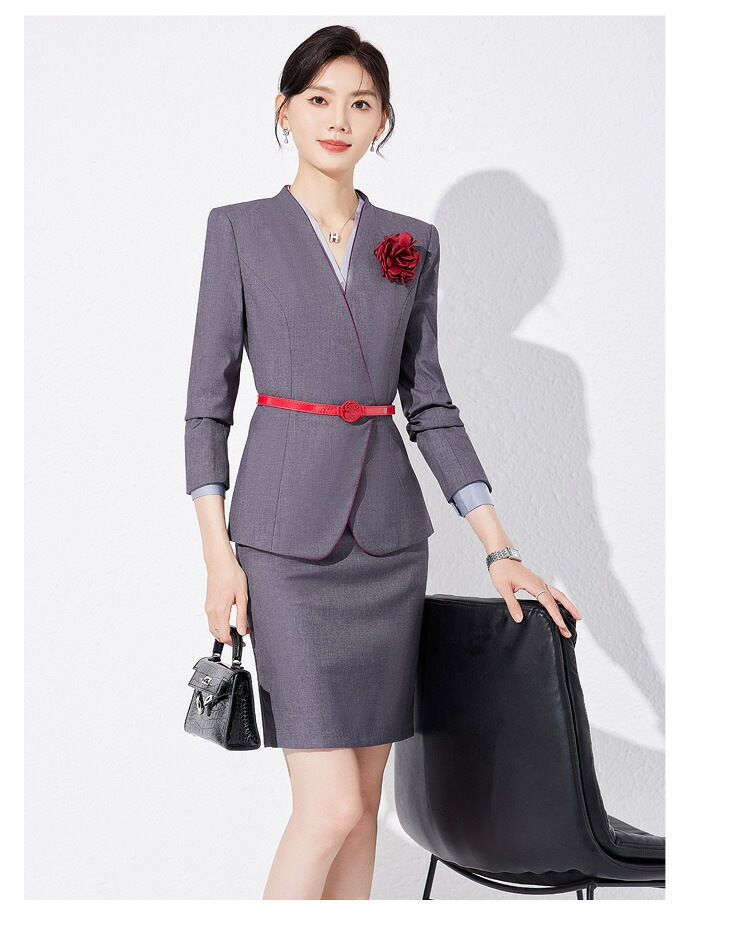 スーツ セットアップ 春 秋 高級 職業服 接客 珠宝店 売り場 フロント 従業員 制服 スーツ セットアップ 春 秋 高級 職業服 接客 珠宝店 売り場 フロント 従業員 制服