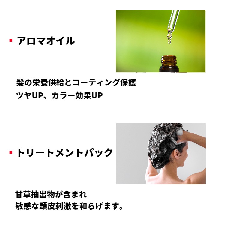 アロマ染毛剤サッチヘア用BLACK BROWN X 3