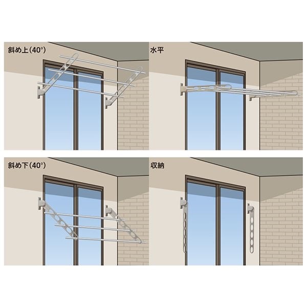 川口技研 ホスクリーン HK-75-BL ブラック [2本セット]