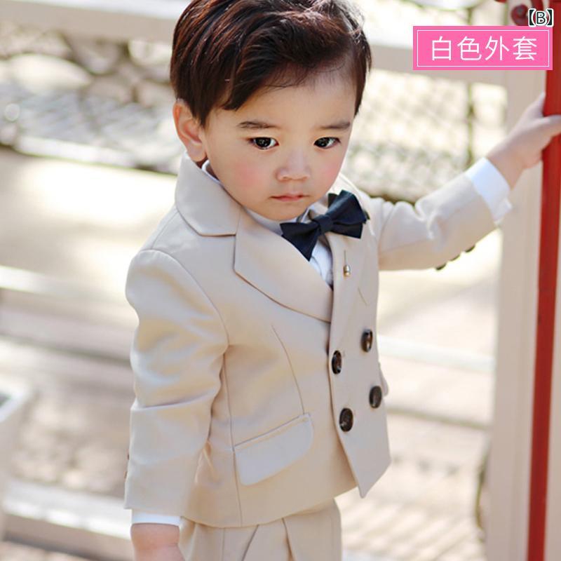 キッズ フォーマル スーツ ジュニア ファッション 男の子 子供服 スーツ ジャケット 春秋 フラワーボーイ ドレス ベビー 誕生日 韓国 発表会
