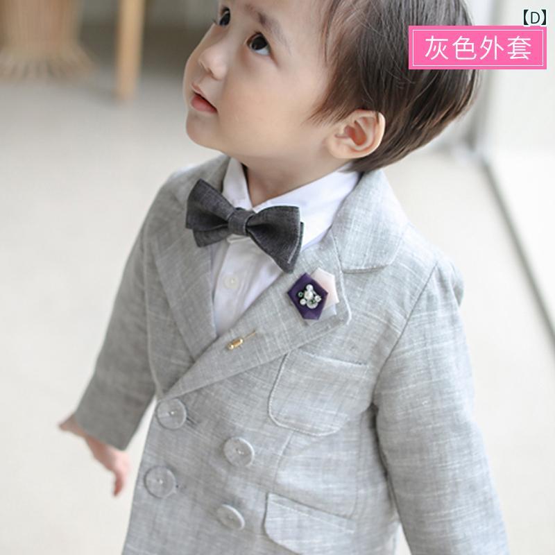 キッズ フォーマル スーツ ジュニア ファッション 男の子 子供服 スーツ ジャケット 春秋 フラワーボーイ ドレス ベビー 誕生日 韓国 発表会