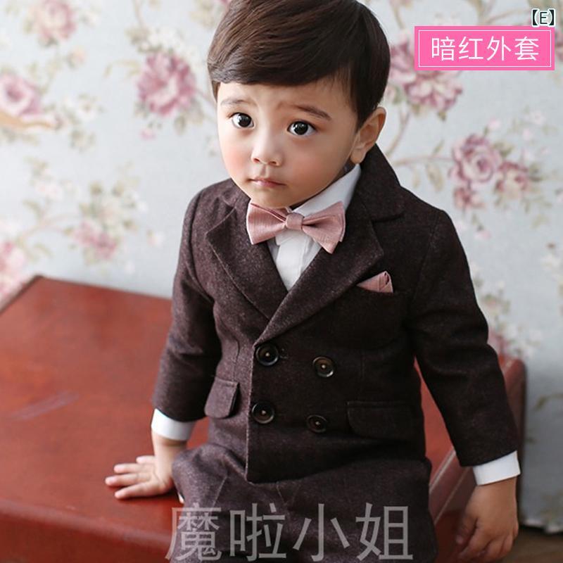 キッズ フォーマル スーツ ジュニア ファッション 男の子 子供服 スーツ ジャケット 春秋 フラワーボーイ ドレス ベビー 誕生日 韓国 発表会