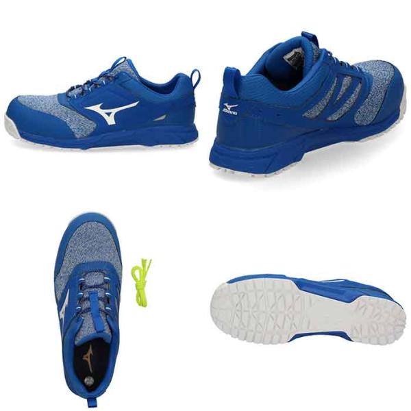 MIZUNO ミズノ 靴 90391 安全靴 オールマイティ ES31L F1GA1903 ワーキング 耐滑 ゴム紐 3E 黒 ブラック ブルー メンズ JSAA MIZUNO ミズノ 靴 90391 安全靴 オールマイティ ES31L F1GA1903 ワーキング 耐滑 ゴム紐 3E 黒 ブラック ブルー メンズ JSAA