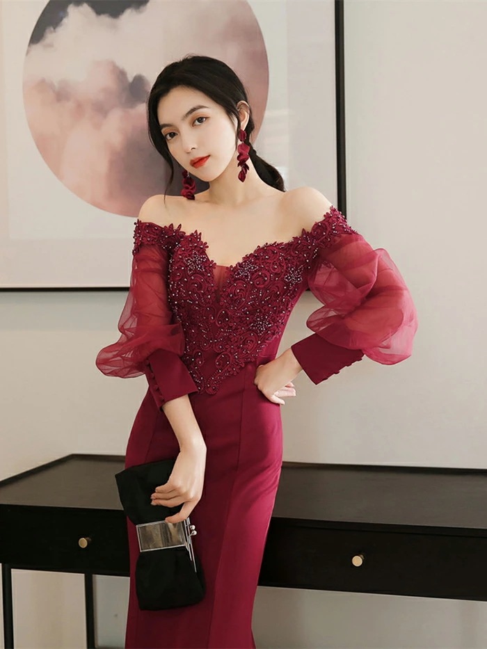 【即日発送】【赤字覚悟】ロングドレス 演奏会 袖あり パーティードレス カラードレス 赤 マーメイドドレス イブニングドレス 演奏会用ドレス 結婚式 フォーマルドレス Aラインドレス 二次会 お呼ばれ 【即日発送】【赤字覚悟】ロングドレス 演奏会 袖あり パーティードレス カラードレス 赤 マーメイドドレス イブニングドレス 演奏会用ドレス 結婚式 フォーマルドレス Aラインドレス 二次会 お呼ばれ