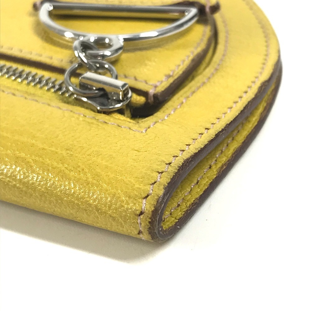 コインケース インザループ コンパクト 財布 小銭入れ コンパクトウォレット 2つ折り財布 レザー イエロー コインケース インザループ コンパクト 財布 小銭入れ コンパクトウォレット 2つ折り財布 レザー イエロー
