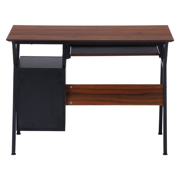 デスク ブラウン 幅100x奥行54x高さ72cm 組立品 デスク ブラウン 幅100x奥行54x高さ72cm 組立品