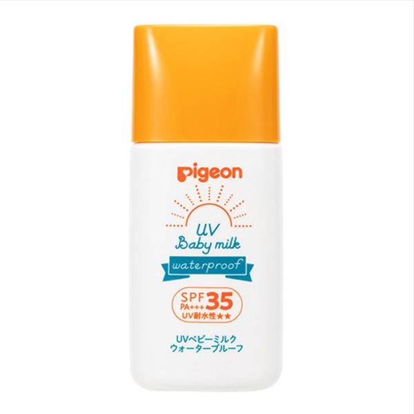 ピジョン UVベビーミルク ウォータープルーフ SPF35 PA+++ 30g x10個セット