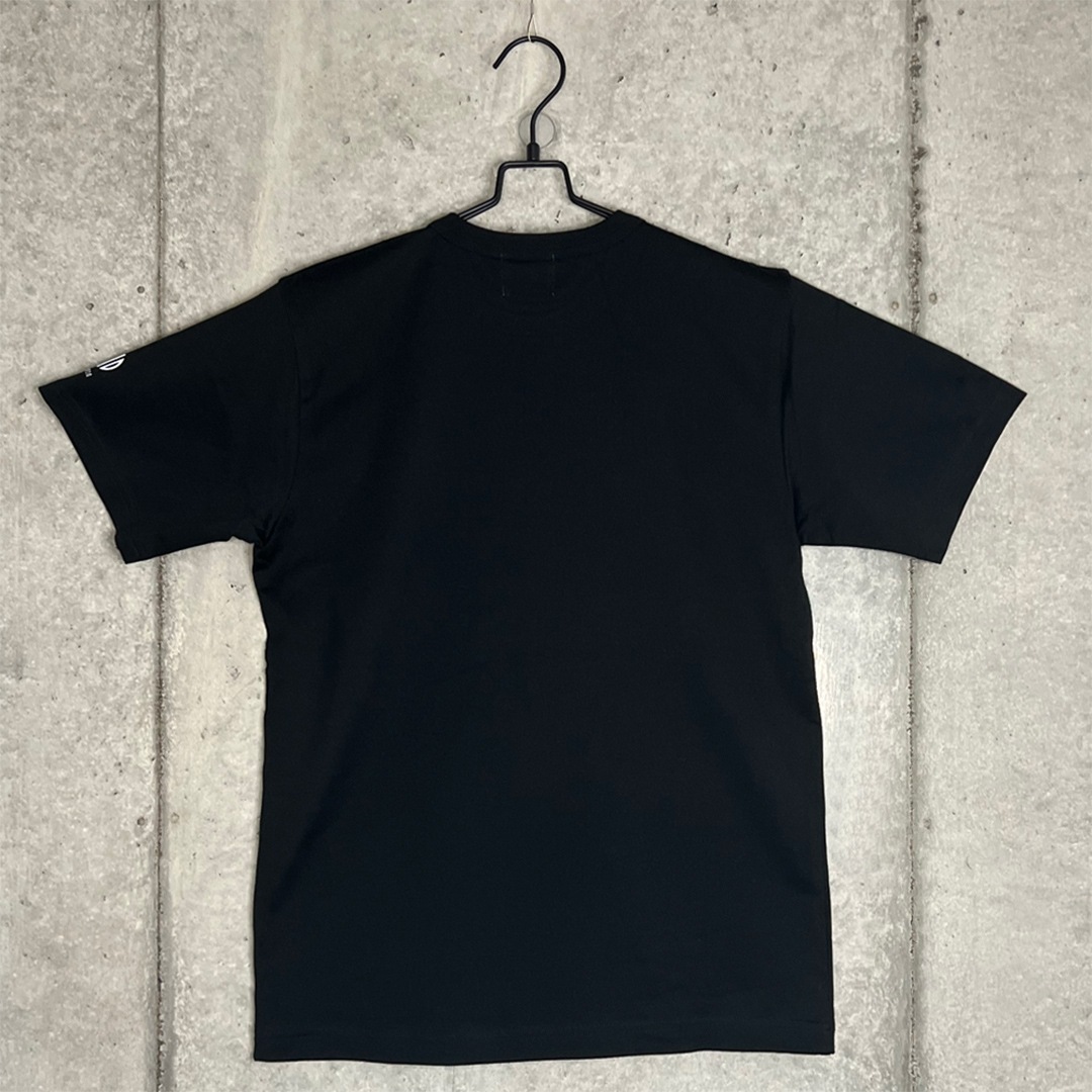 5+comeon C-K02-020-BK／日本製コットン100％Tシャツ