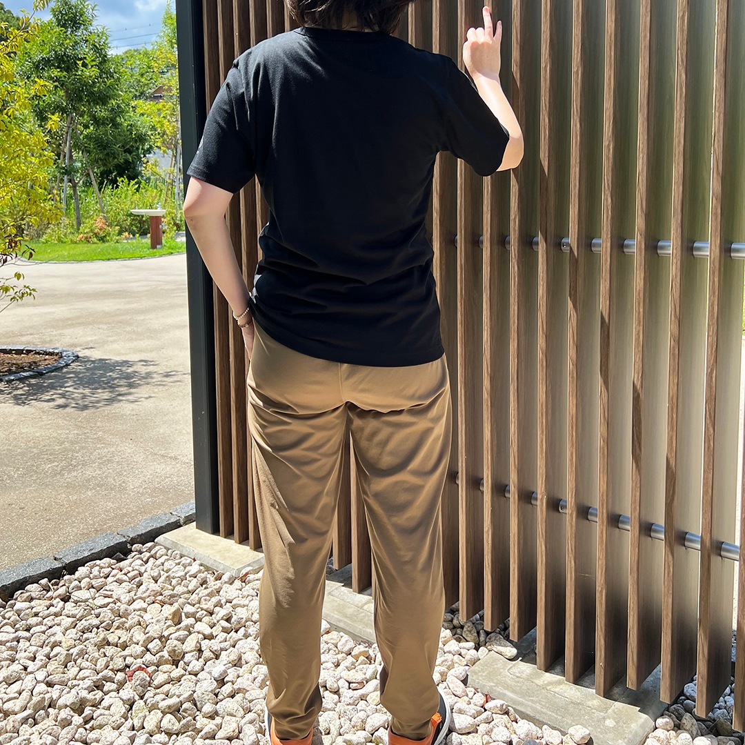 5+comeon C-K02-020-BK／日本製コットン100％Tシャツ