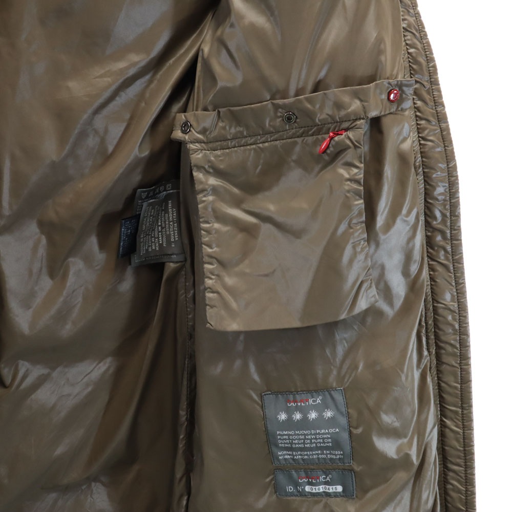 長袖 ダウンジャケット 40 ベージュ系 レディース