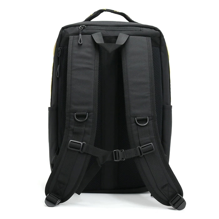 リュックサック メンズ 男 コーデュラスクエアリュック リュック バッグ B4 A4 17L ロゴ 男性 男子 おしゃれ