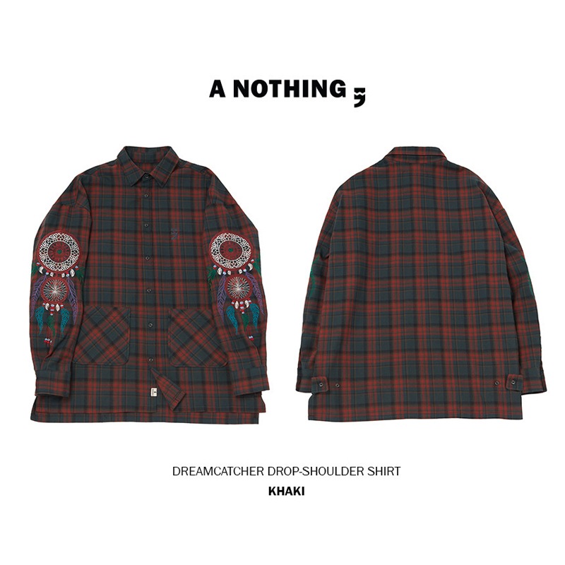 (ANOTHING) DREAMCATCHER DROP-SHOULDER SHIRT_BTS着用 (ANOTHING) DREAMCATCHER DROP-SHOULDER SHIRT_BTS着用