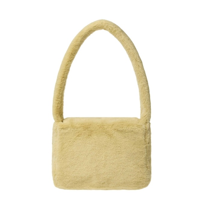 EMIS】 FUR SQUARE FLAP BAG /追跡付 EMIS】 FUR SQUARE FLAP BAG /追跡付