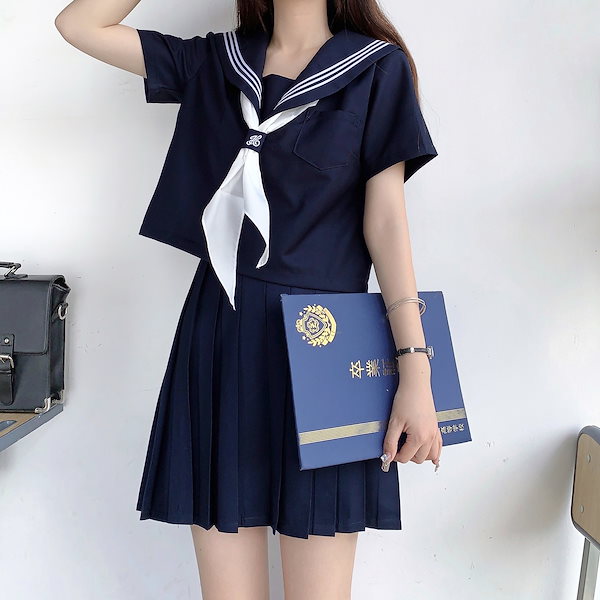 sutokannemu0O0O　いちご夏制服М イチゴの制服風トップス | イチゴノクニ