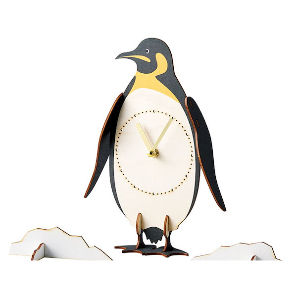 5個【作って飾って楽しい♪】アニマル クロックパズル 立体パズル 木製 時計 Qoo10] 立体パズル 木製 時計 通販 アニマル