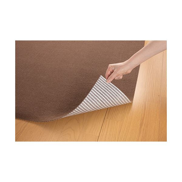 サンコーおくだけ吸着 ペット用床保護マット 60x120cm ブラウン KM-54 1枚