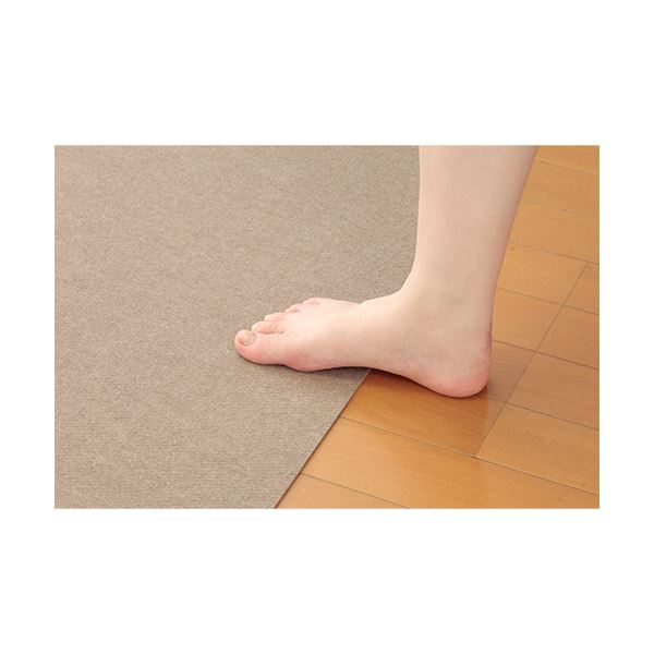 サンコーおくだけ吸着 ペット用床保護マット 60x120cm ブラウン KM-54 1枚