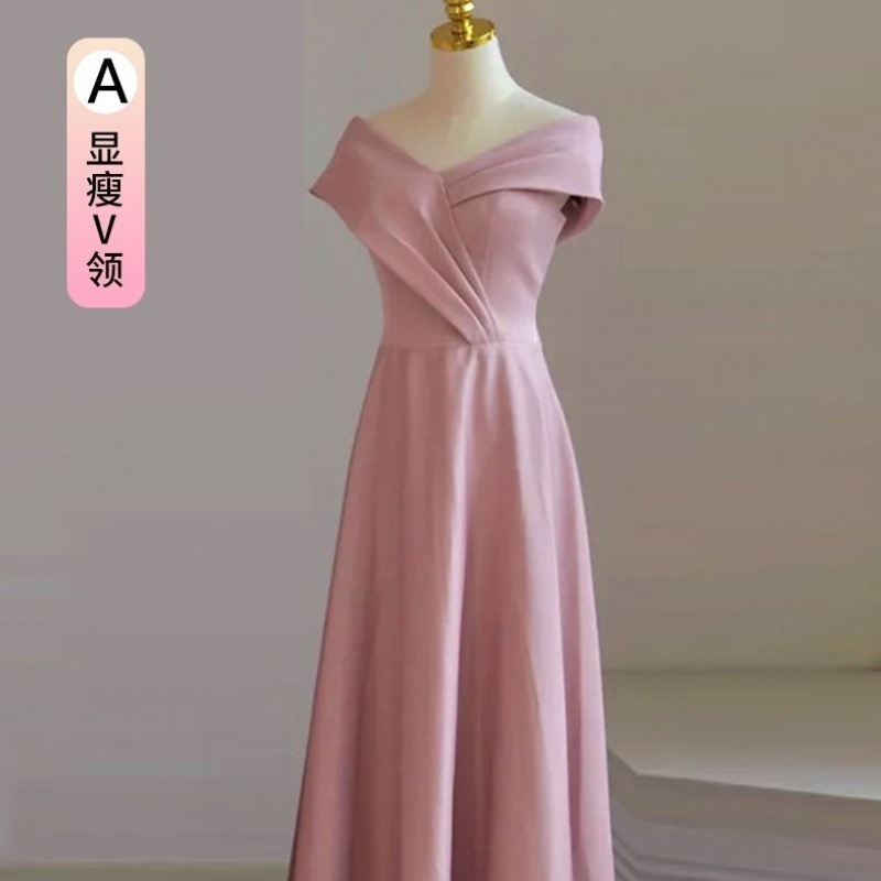 【超人気商品】2024 パーティードレ ウェディング セクシーベルベットイブニングドレスディープ 結婚式 お呼ばれ 披露宴 二次会 ウェディング 発表会 誕生日 演奏会 花嫁 ドレス