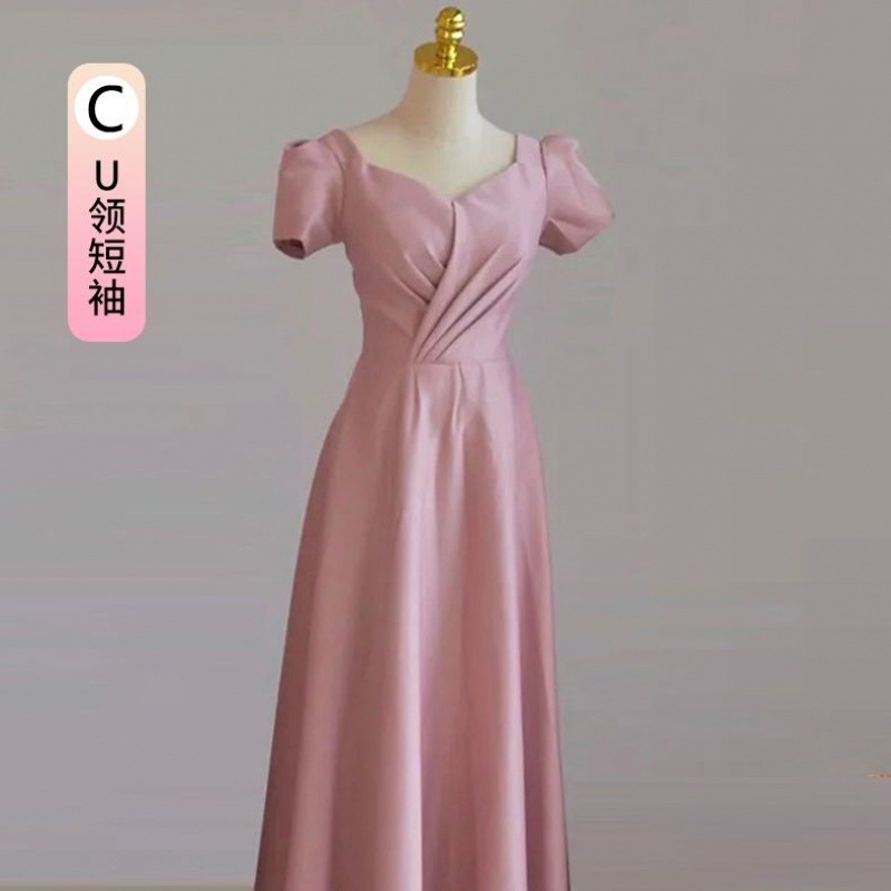 【超人気商品】2024 パーティードレ ウェディング セクシーベルベットイブニングドレスディープ 結婚式 お呼ばれ 披露宴 二次会 ウェディング 発表会 誕生日 演奏会 花嫁 ドレス