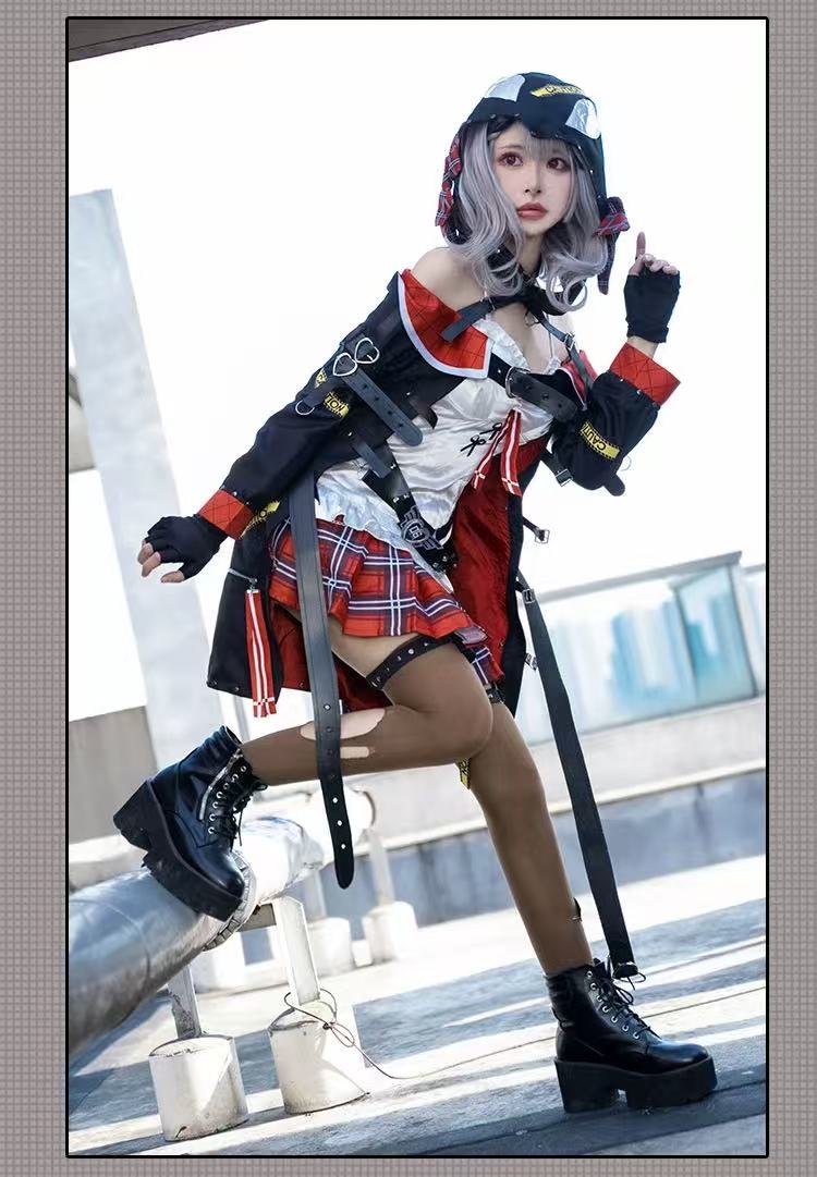 大人気hololive ホロライブ 6期生 沙花叉クロヱ Sakamata 衣装 ウィッグ 靴 追加可 バーチャルYouTuber VTuber コスプレ衣装 ハロウィン クリスマス プレゼント