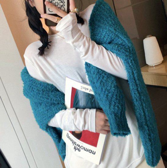 ニット セーター トップス ラウンドネック カジュアル 体型カバー 無地 秋冬 冬服 冬スペシャルセール 癒し系 女子会 デート カジュアル きれいめ 高見え 高級感 防寒 着やすい かわいい おしゃ