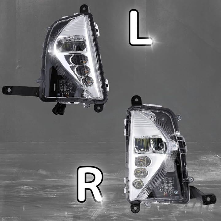 互換品トヨタ プリウス 2015年 フロント フォグランプ キット 左右セット ZVW50 ZVW51 ZVW55 前期 社外品