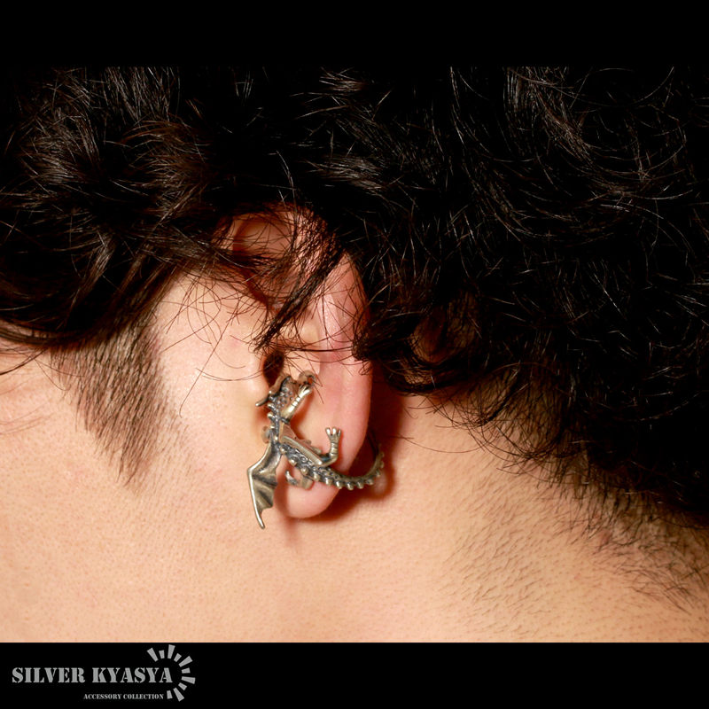 925 イヤーカフ ドラゴン [ec026]