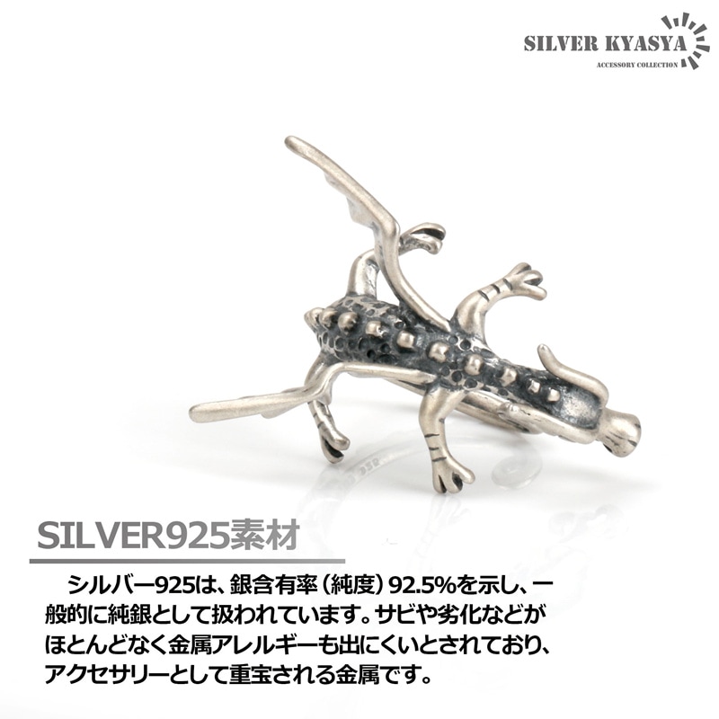 925 イヤーカフ ドラゴン [ec026]