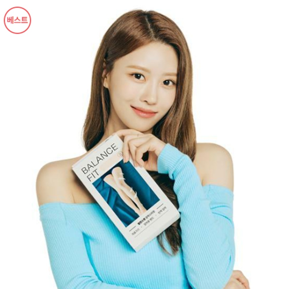 バランススピットプレスストッキング太ももの拡張型ベージュS / M