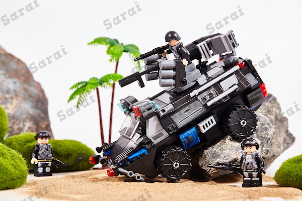 Qoo10] レゴ LEGO レゴ 互換 ブロック SWAT