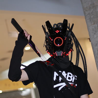 Qoo10] サイバーパンクマスク 2023 ドレッド : ホビー・コスプレ