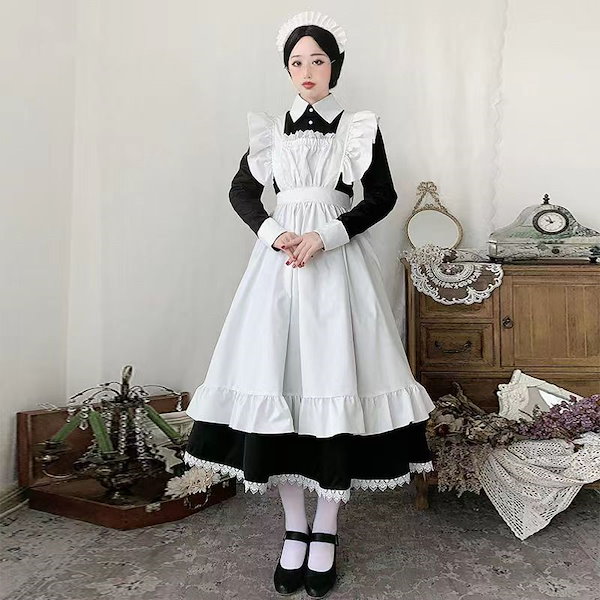 Qoo10] 最安値 人気メイド服入荷 短纳期 4点