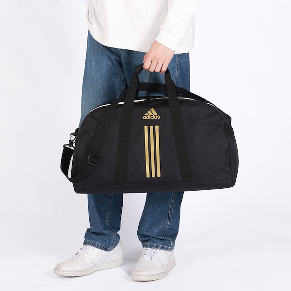 Qoo10] adidas ボストンバッグ 42L 大容量 修学旅行