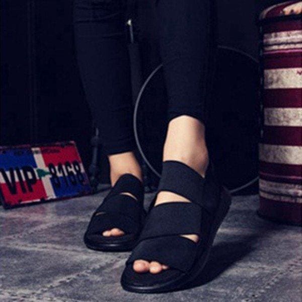 【超お得1つ買うと10個もらえる】[今日は安い-出荷が早い]サンダル メンズ 厚底 スニーカーサンダル ゴムバンド 20新作 スポーツ つっかけ 履きやすい 歩きやすい コンフォートサンダル カジュア